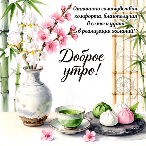 Открытка Доброе утро!