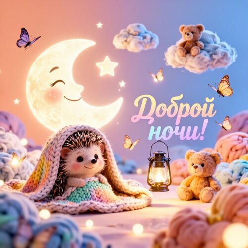 Открытка Доброй ночи!