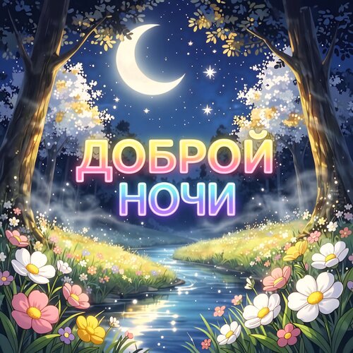 Открытка Доброй ночи!