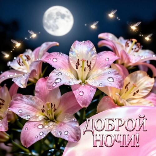 Открытка Доброй ночи!