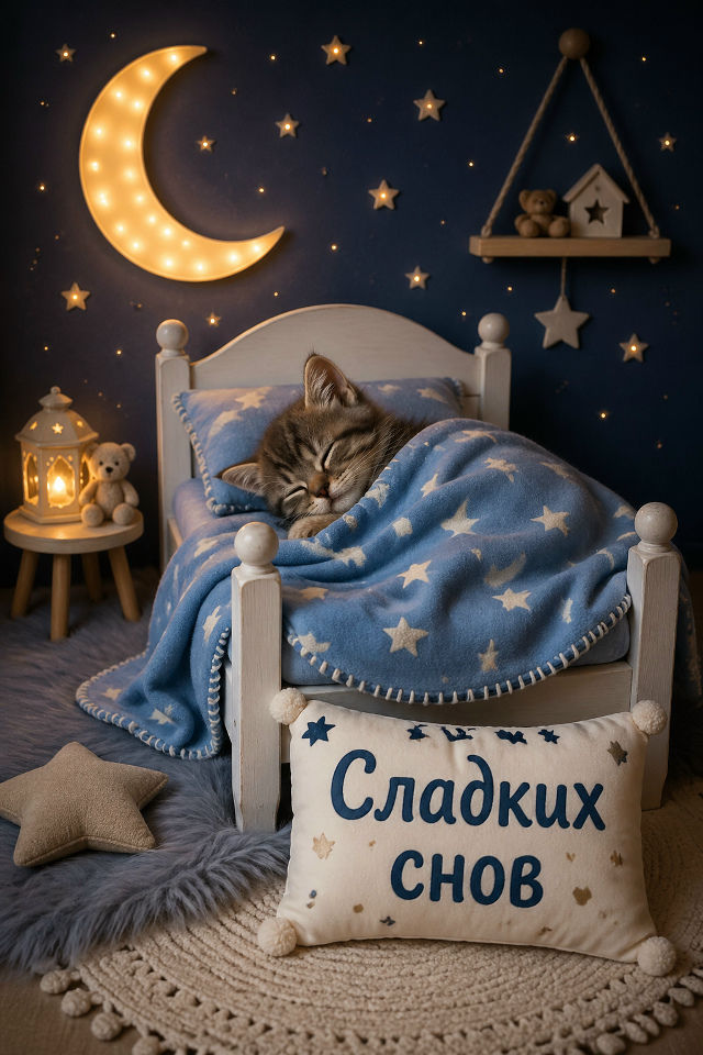 Открытка Сладких снов