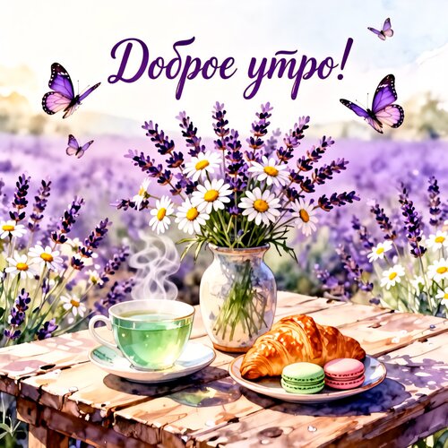 Открытка Доброе утро!