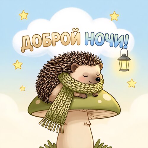 Открытка Доброй ночи!