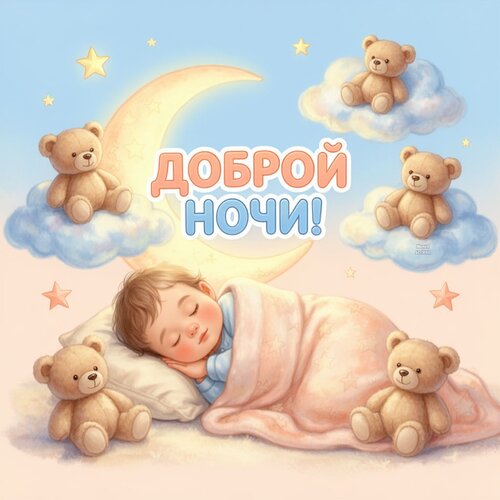 Открытка Доброй ночи!