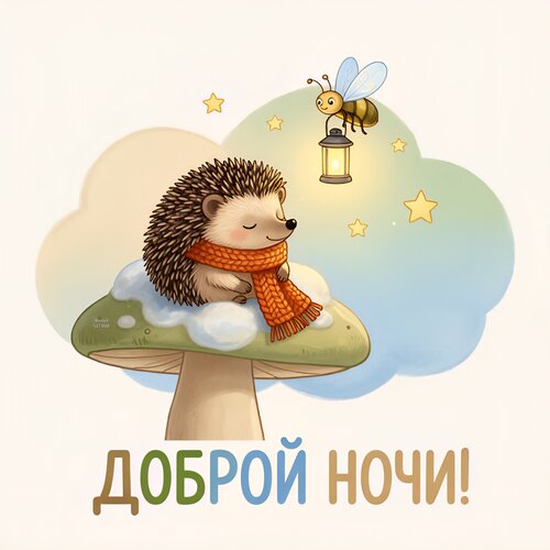 Открытка Доброй ночи!
