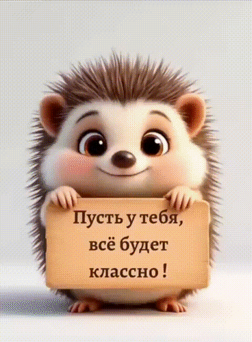 Анимированная открытка Пусть у тебя всё будет классно!