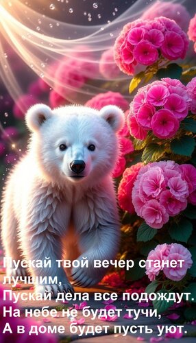 Открытка Пускай твой вечер станет лучшим, пускай дела все подождут. 