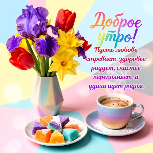 Открытка Доброе утро!
