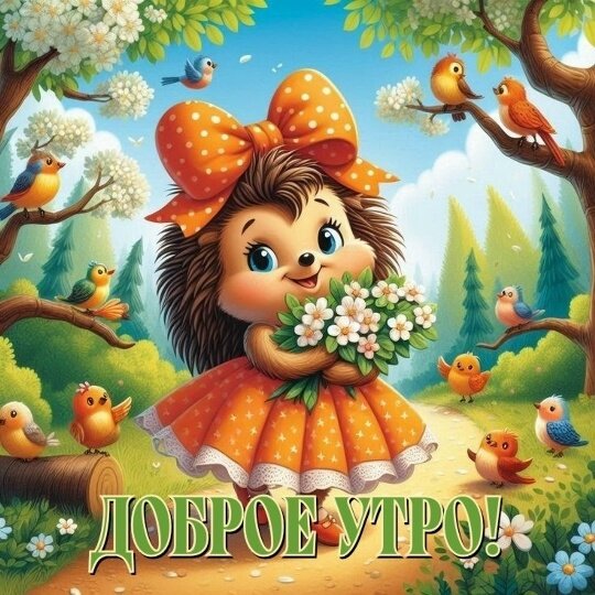 Открытка Доброе утро