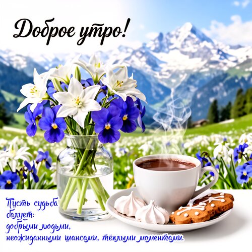 Открытка Доброе утро!