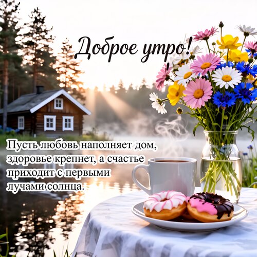 Открытка Доброе утро!