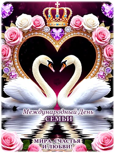 Открытка ДЕНЬ СЕМЬИ