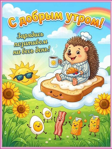 Открытка Доброе утро