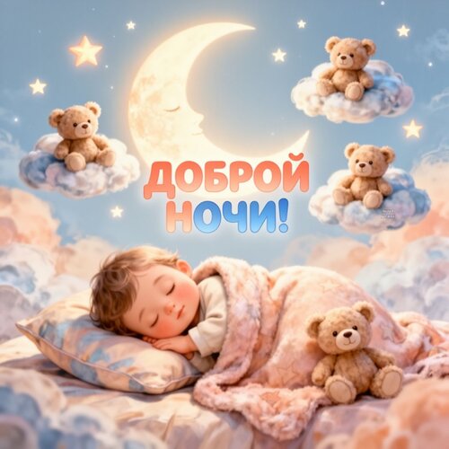 Открытка Доброй ночи!