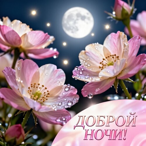 Открытка Доброй ночи!