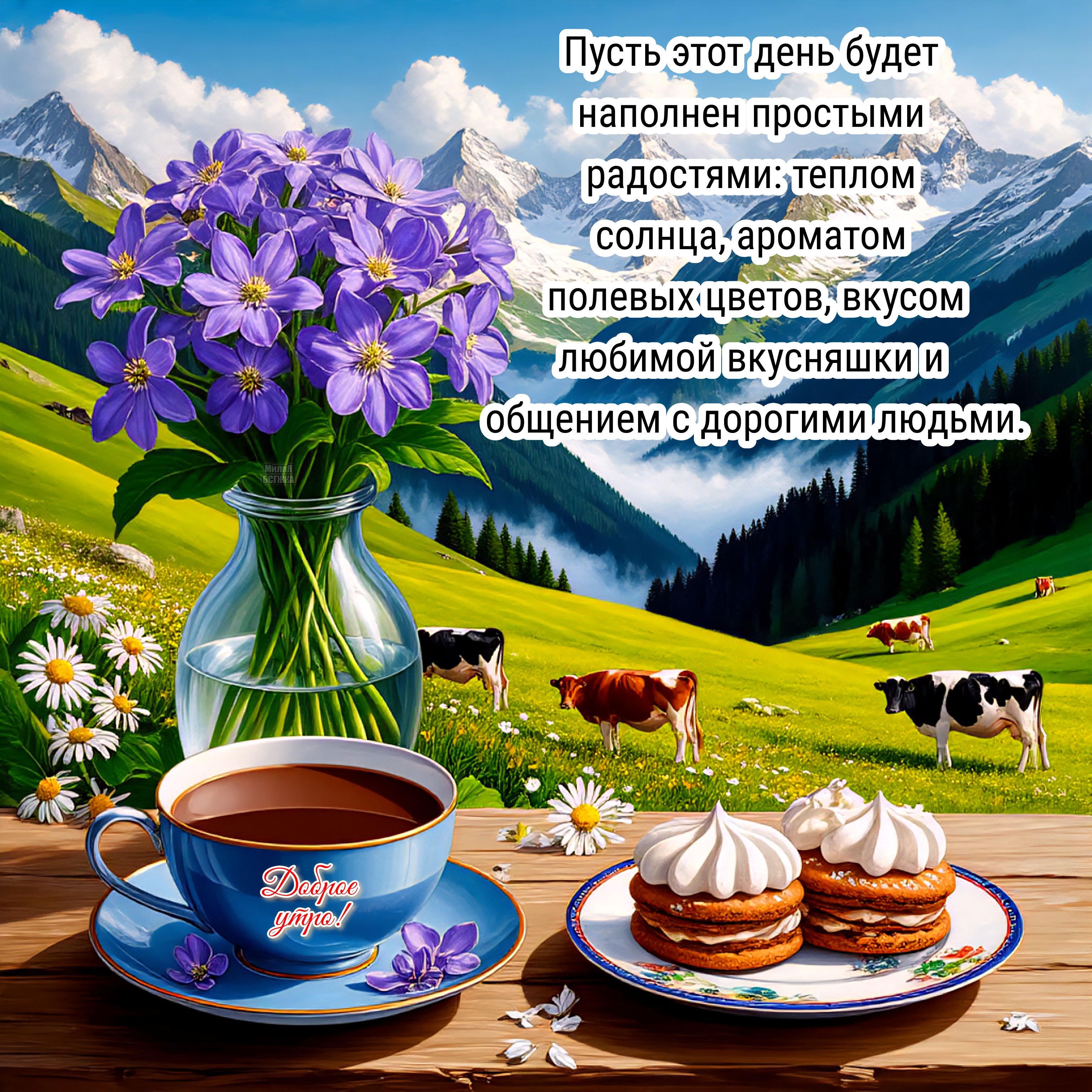 Открытка Доброе утро!