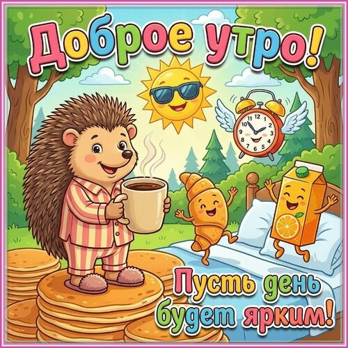 Открытка Доброе утро