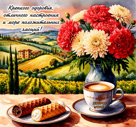 Открытка Доброе утро!