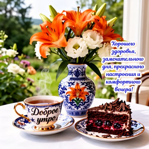 Открытка Доброе утро
