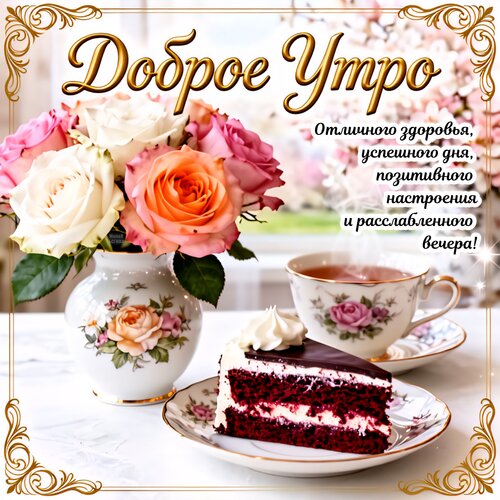 Открытка Доброе утро