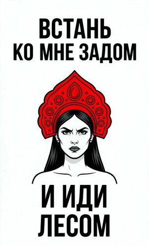 Открытка Повернись ко мне задом и иди лесом