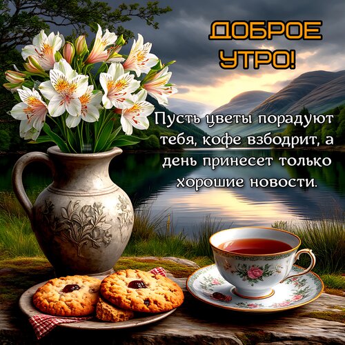 Открытка Доброе утро!
