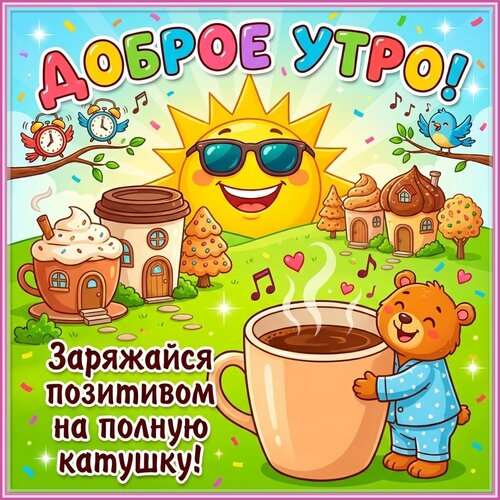 Открытка Доброе утро
