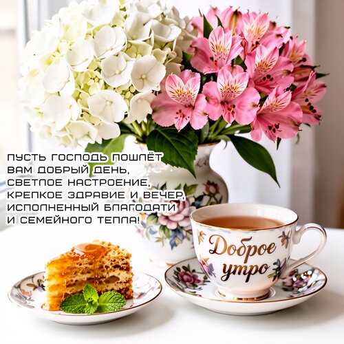 Открытка Доброе утро