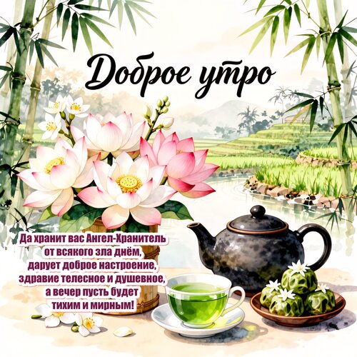Открытка Доброе утро