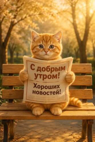 Открытка с добрым утром