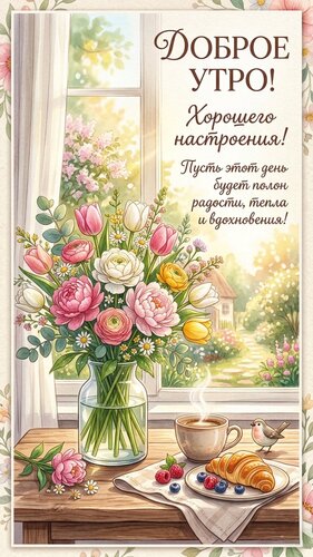 Открытка Доброе утро!