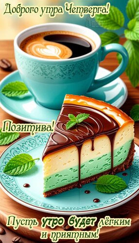 Открытка Четверг