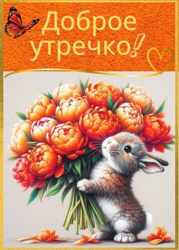 Открытка доброе утречко