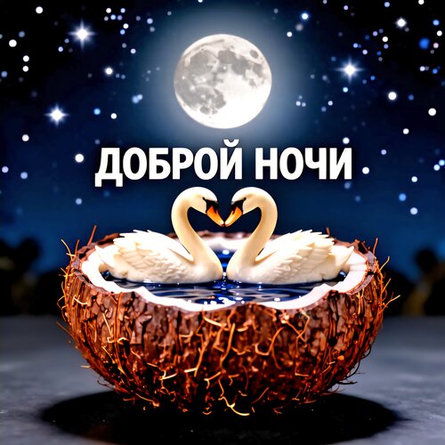 Открытка Доброй ночи