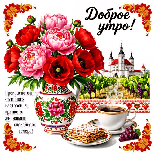 Открытка Доброе утро!