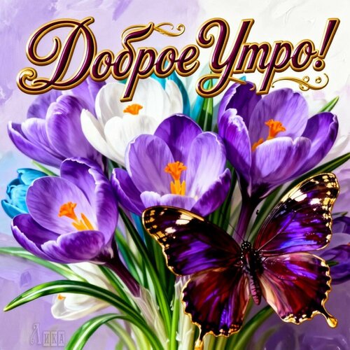 Открытка Доброе утро