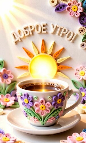 Открытка Доброе утро.