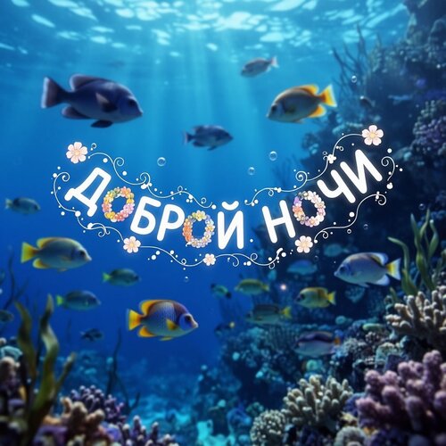 Открытка Доброй ночи