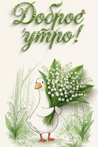 Открытка Доброе утро