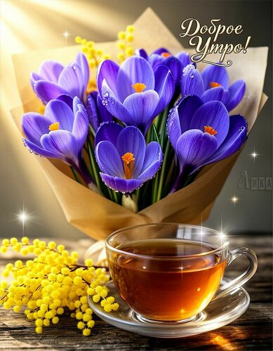 Открытка Доброе утро