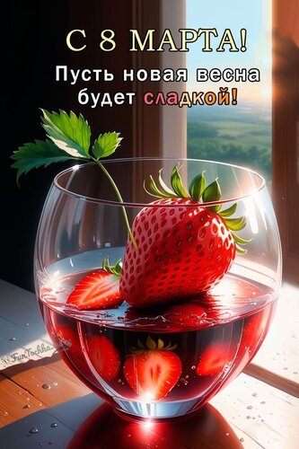 Открытка 8 марта