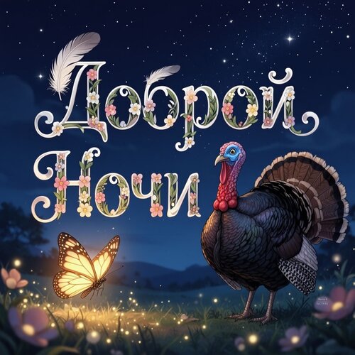 Открытка Доброй ночи!