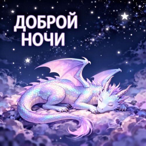 Открытка Доброй ночи