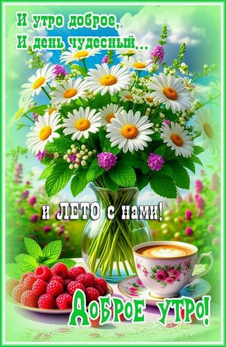 Открытка Доброе утро