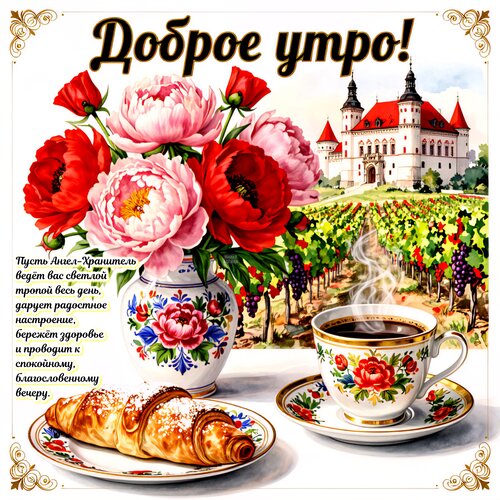 Открытка Доброе утро!