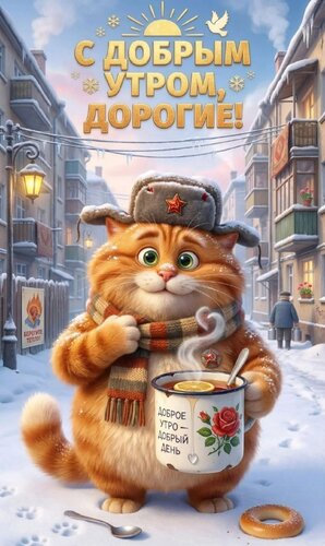 Открытка Доброе утро