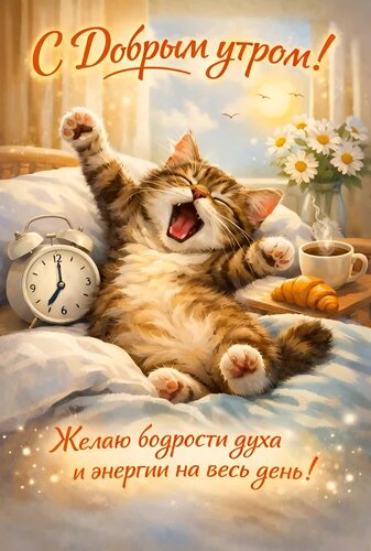 Открытка С добрым утром!