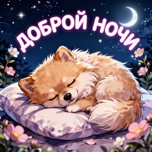 Открытка Доброй ночи