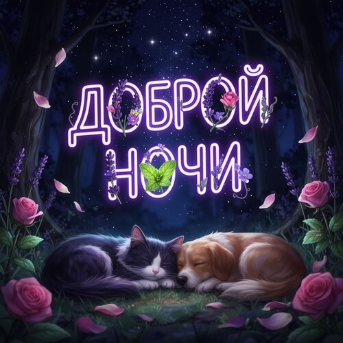 Открытка Доброй ночи