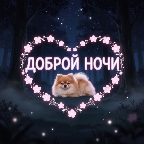 Открытка Доброй ночи